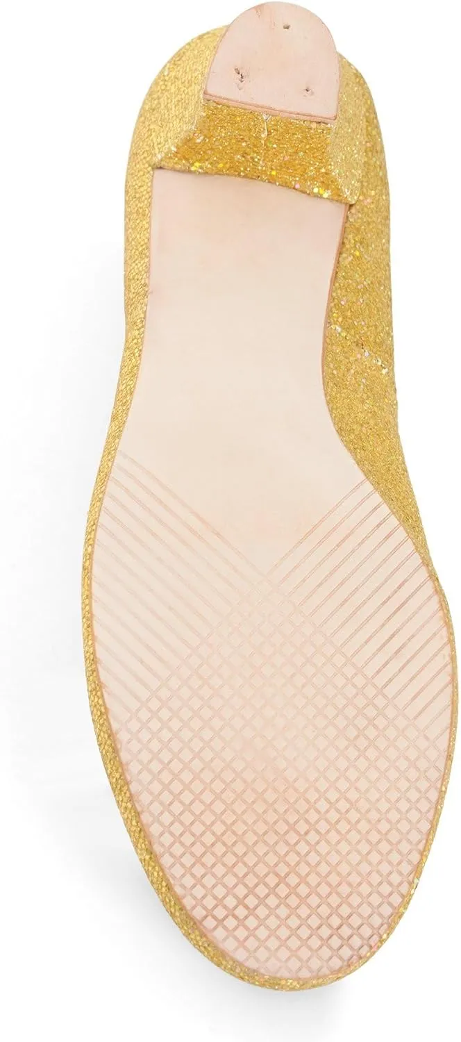 Theatricals Womens Starlite 1.5" Glitter Character Shoes