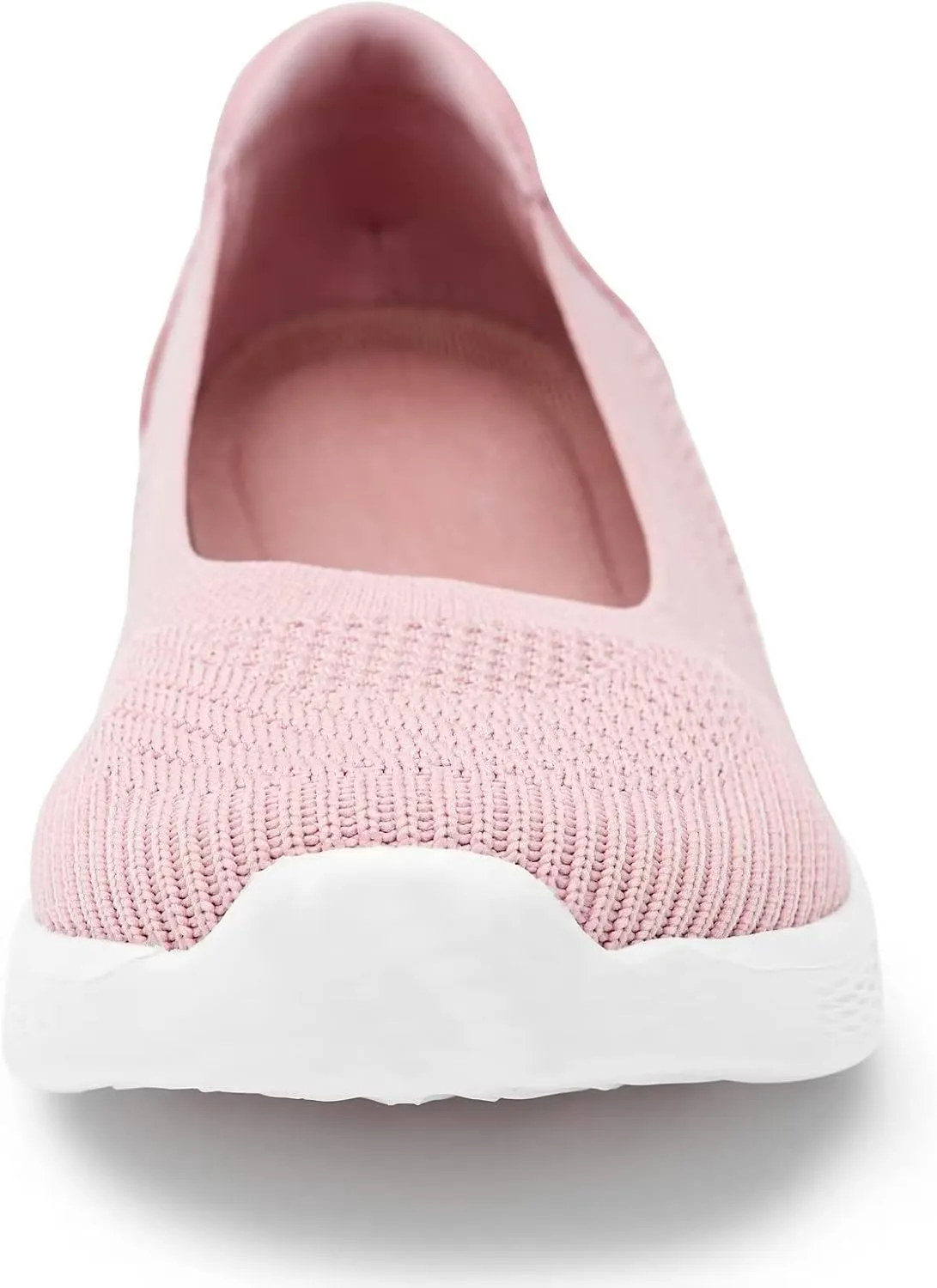 TIOSEBON Women's Comfortable Loafer Flat Foam Mesh Slip-On Walking Shoes