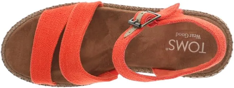 TOMS Women's Darya Platform Espadrille Sandal