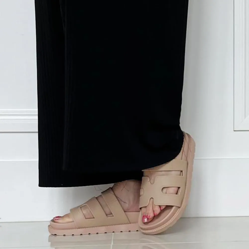 TRENDSUP Gino-24 Comfortable Flat Sandals for Women