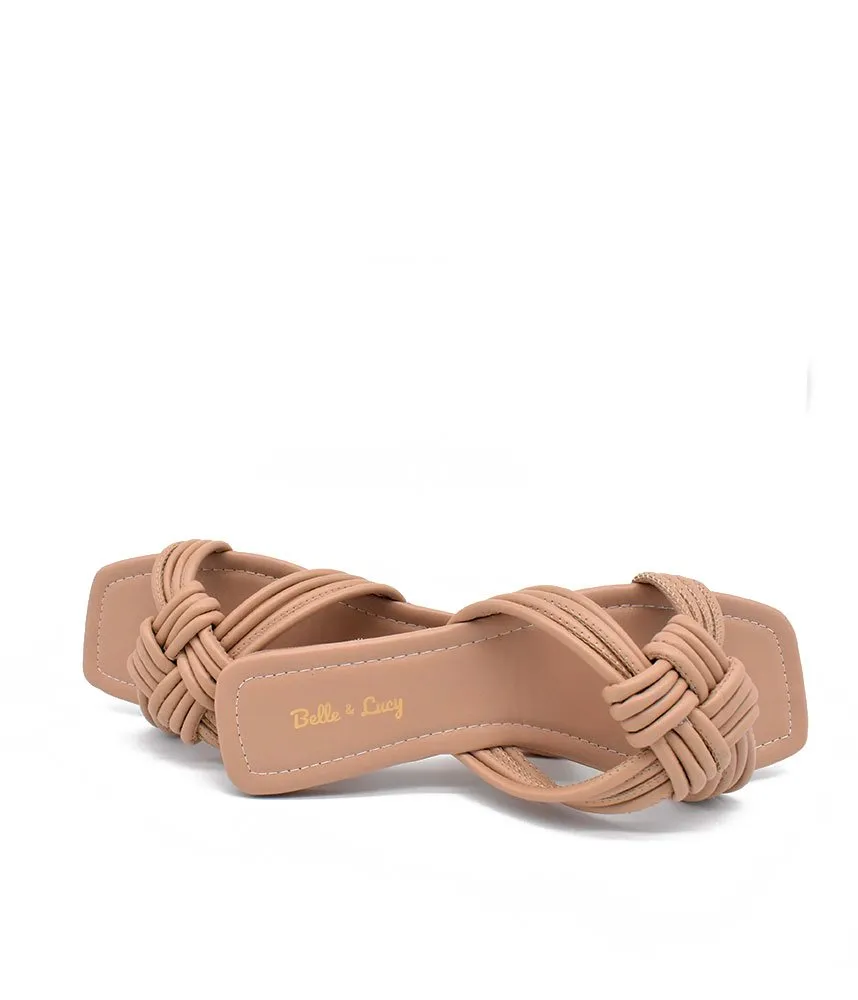 Trendy Braided Brown Flat Sandals
