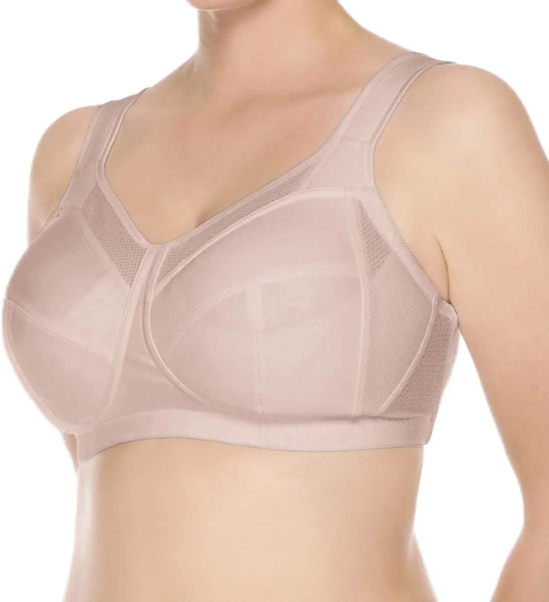 ulla Women's Wire Free Sports Bra 6028 Biskuit 40l