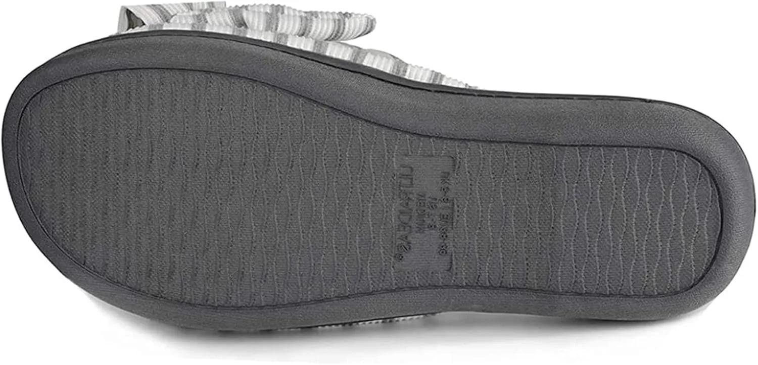 ULTRAIDEAS Women's Eurytides Slide Slippers Memory Foam House Shoes