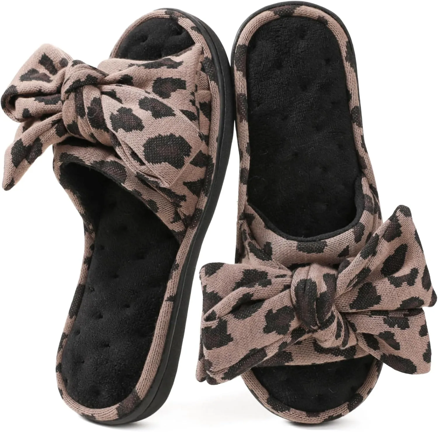 ULTRAIDEAS Women's Eurytides Slide Slippers Memory Foam House Shoes
