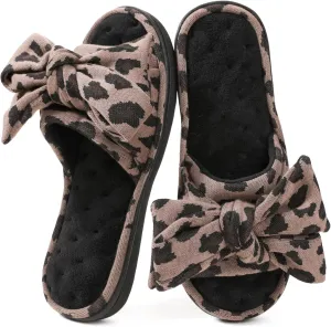 ULTRAIDEAS Women's Eurytides Slide Slippers Memory Foam House Shoes