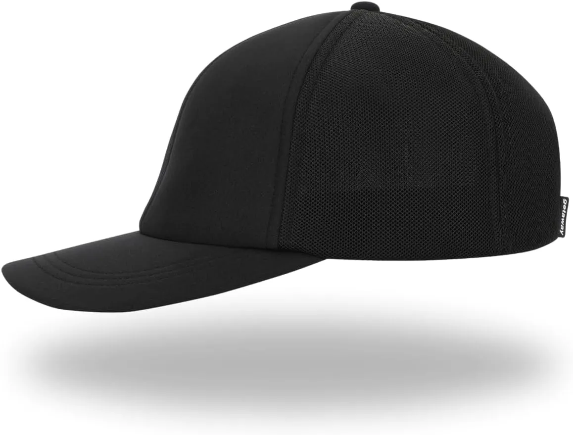 Universal Ultrasuede SS Baseball Hat Packable Brim, Lightweight, Travel Essentials, Boating, Running, Golf, Workout, 6 Panel
