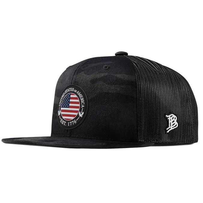 USA Compass Flat Trucker