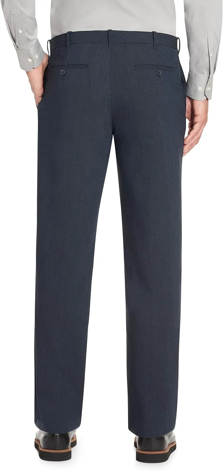 Van Heusen Men's Flex Flat Front Straight Fit Pant