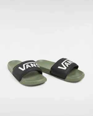 Vans La Costa Sliders - Black/Olivine
