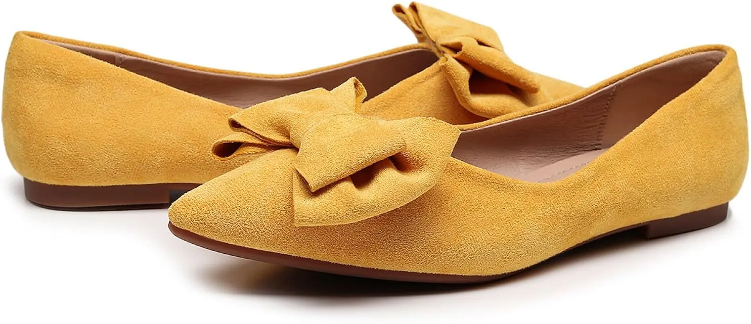 VenusCelia Women's Butterfly Flat Shoe