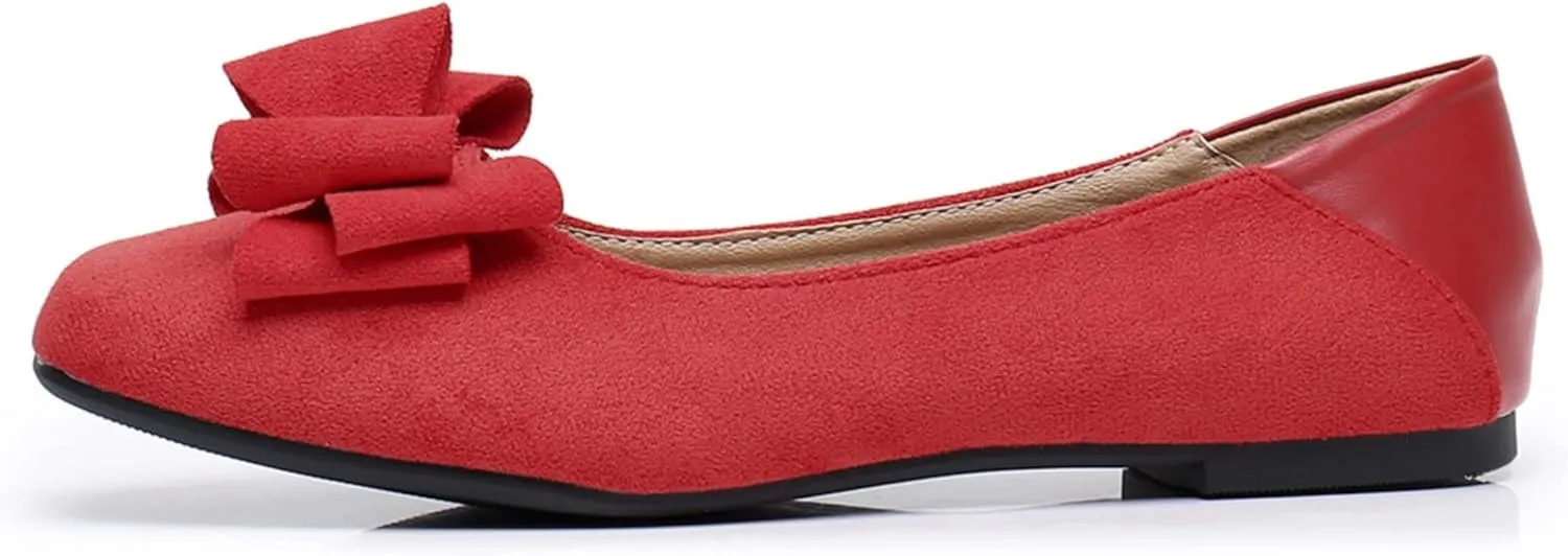 VenusCelia Women's Tile-Toe Flat Shoe