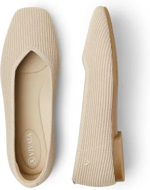 VIVAIA Margot 2.0 Women's Casual Flats Slip on Washable Ballet Flats Shoes Comfortable Square-Toe Style