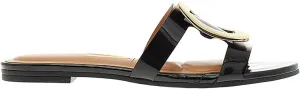Vizzano Women's Flat Sandals Open Toe Summer Comfort Slip Slide Sandals Shoes