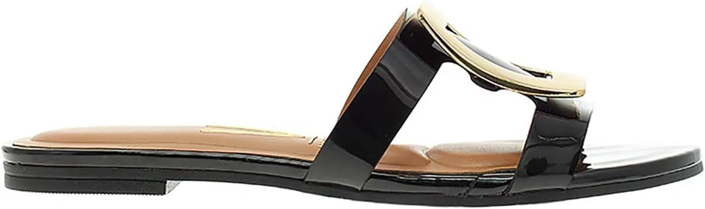 Vizzano Women's Flat Sandals Open Toe Summer Comfort Slip Slide Sandals Shoes