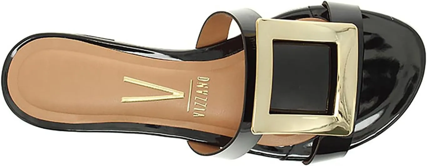 Vizzano Women's Flat Sandals Open Toe Summer Comfort Slip Slide Sandals Shoes
