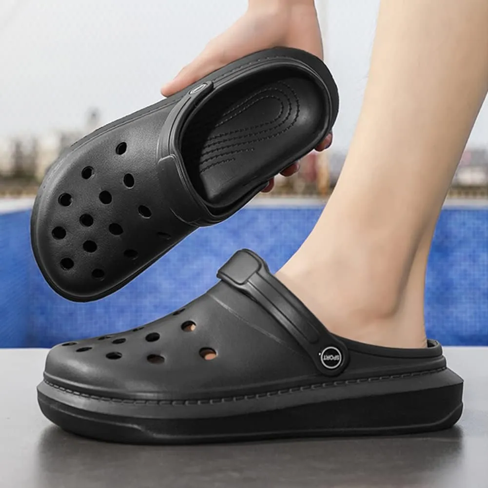 VONMAY Womens Mens Clogs Breathable Summer Beach Sandals Adjustable Slide Garden Shoes Slippers Nonslip