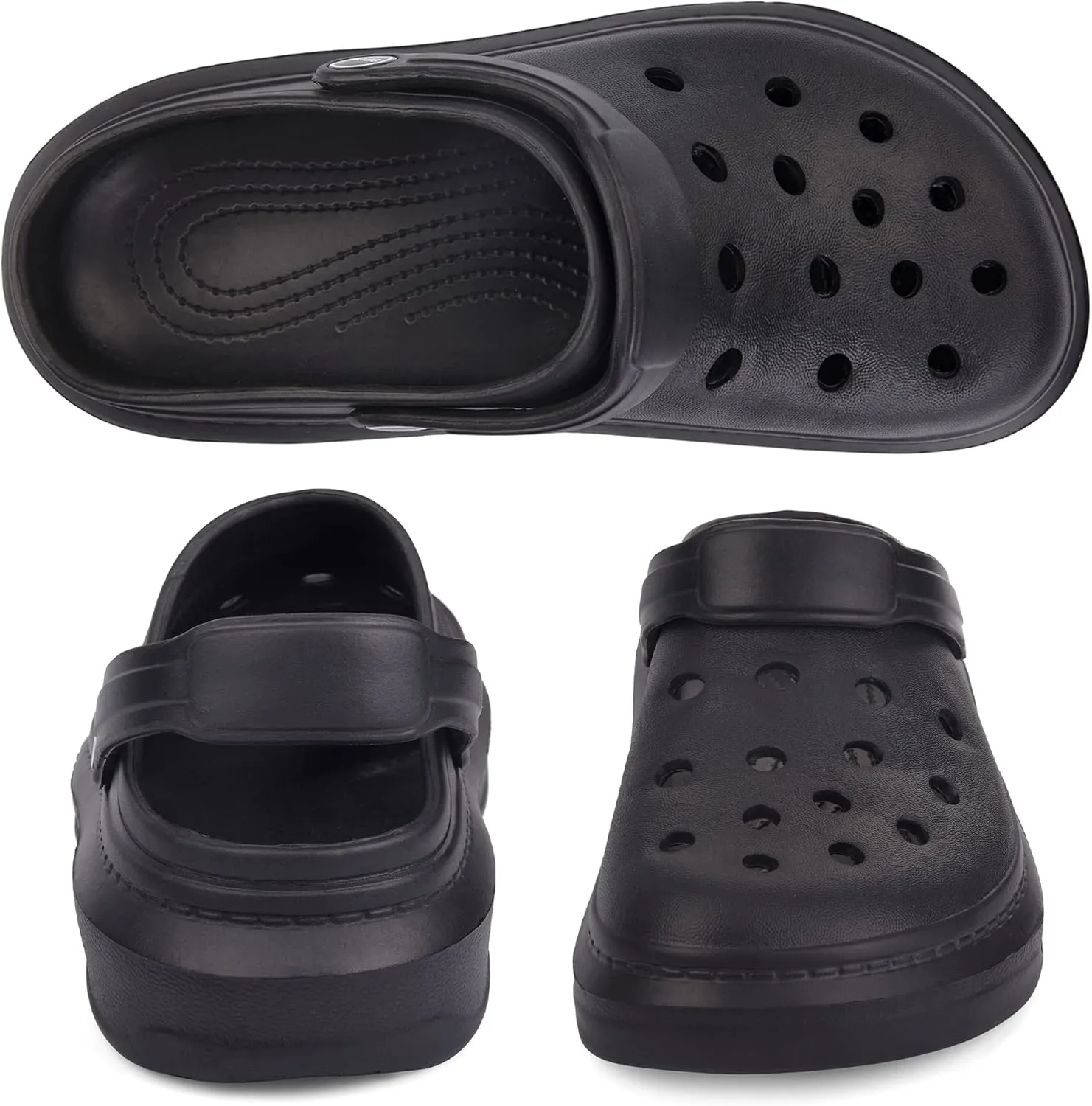 VONMAY Womens Mens Clogs Breathable Summer Beach Sandals Adjustable Slide Garden Shoes Slippers Nonslip