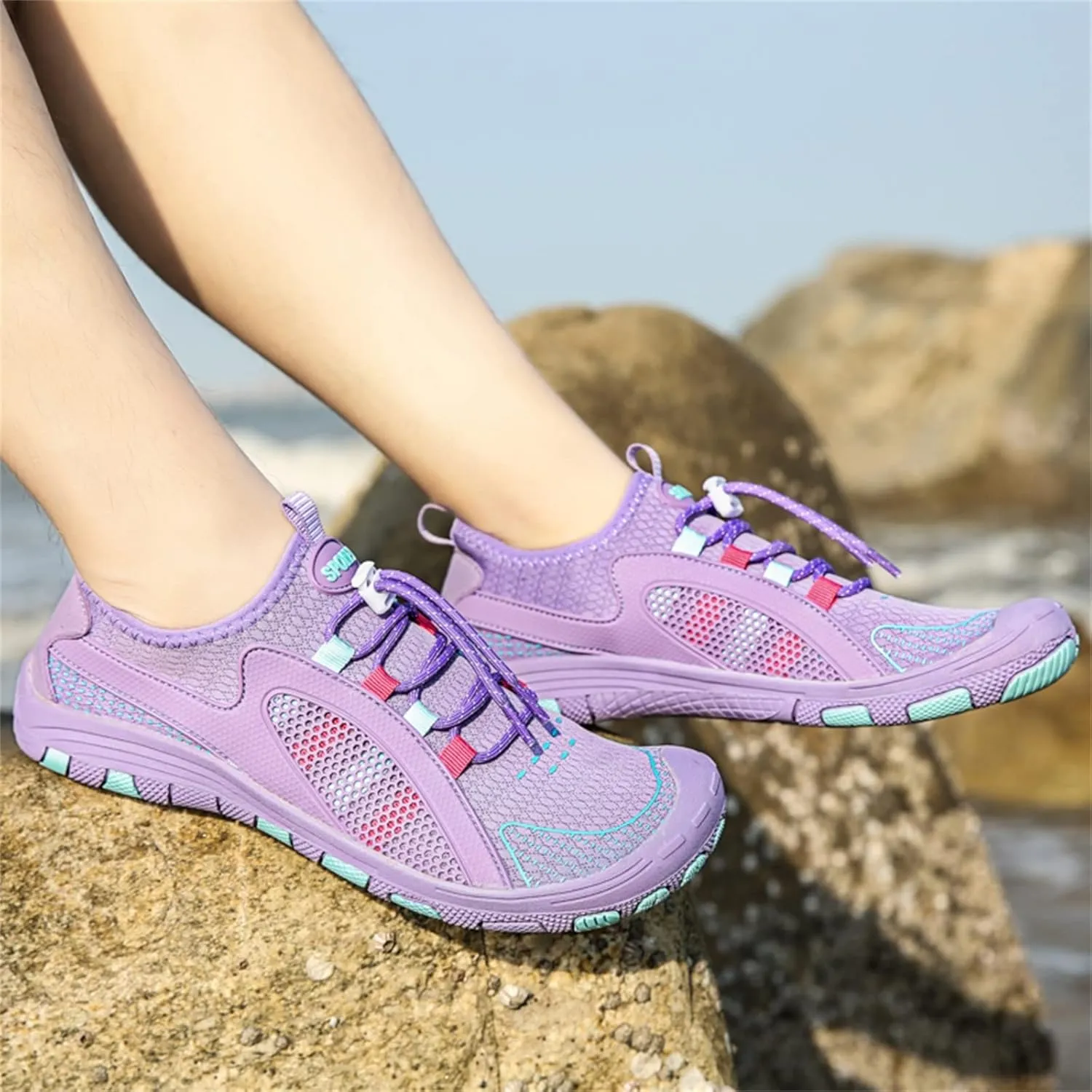 Water Shoes Barefoot Aqua Quick Dry for Women Men Beach Swim Pool Surf Yoga Hiking Kayaking Lightweight Non Slip Outdoor Shoes