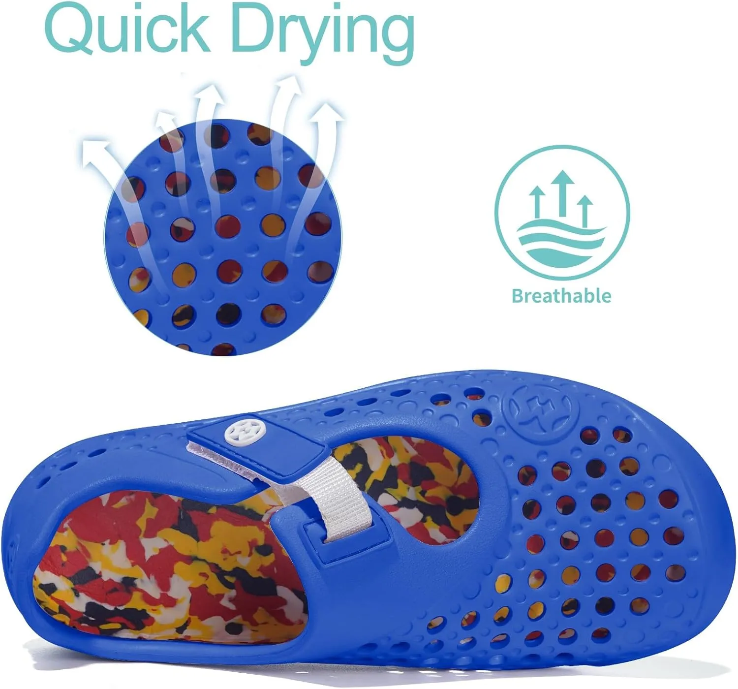 Water Shoes for Kids Swim Aqua Shoes Toddler Boys Girls Barefoot Sport Beach Pool Sandals Quick Dry Lightweight Breathable Slip on Sneakers (Toddler/Little Kid/Big Kid)