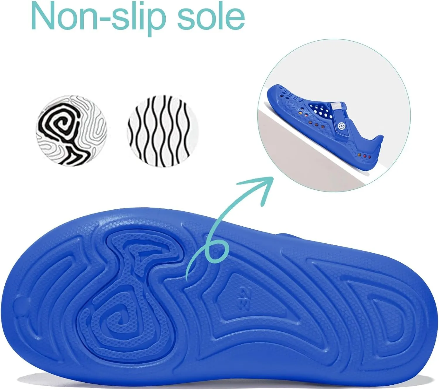 Water Shoes for Kids Swim Aqua Shoes Toddler Boys Girls Barefoot Sport Beach Pool Sandals Quick Dry Lightweight Breathable Slip on Sneakers (Toddler/Little Kid/Big Kid)