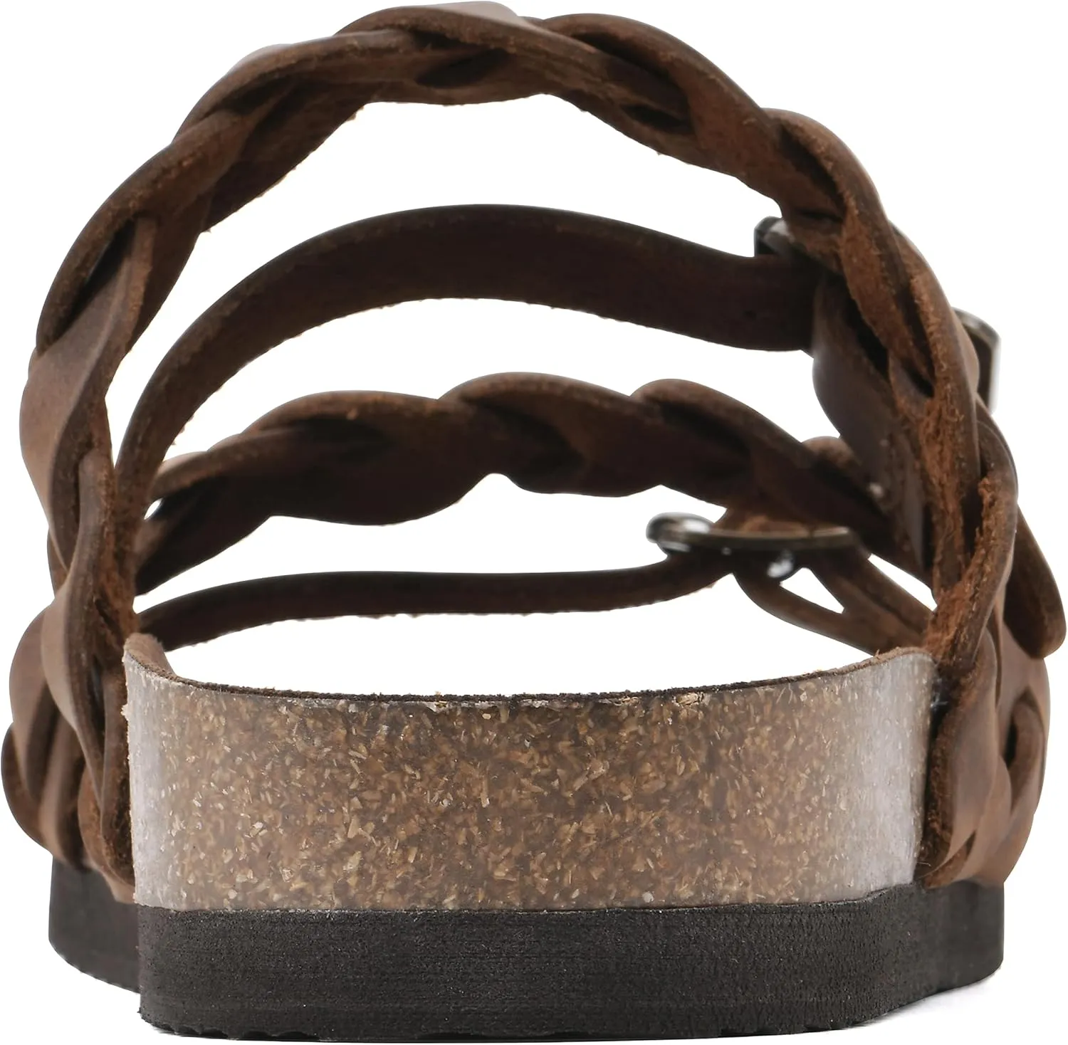 WHITE MOUNTAIN Women's Holland Signature Comfort Molded Braided Footbed Sandal