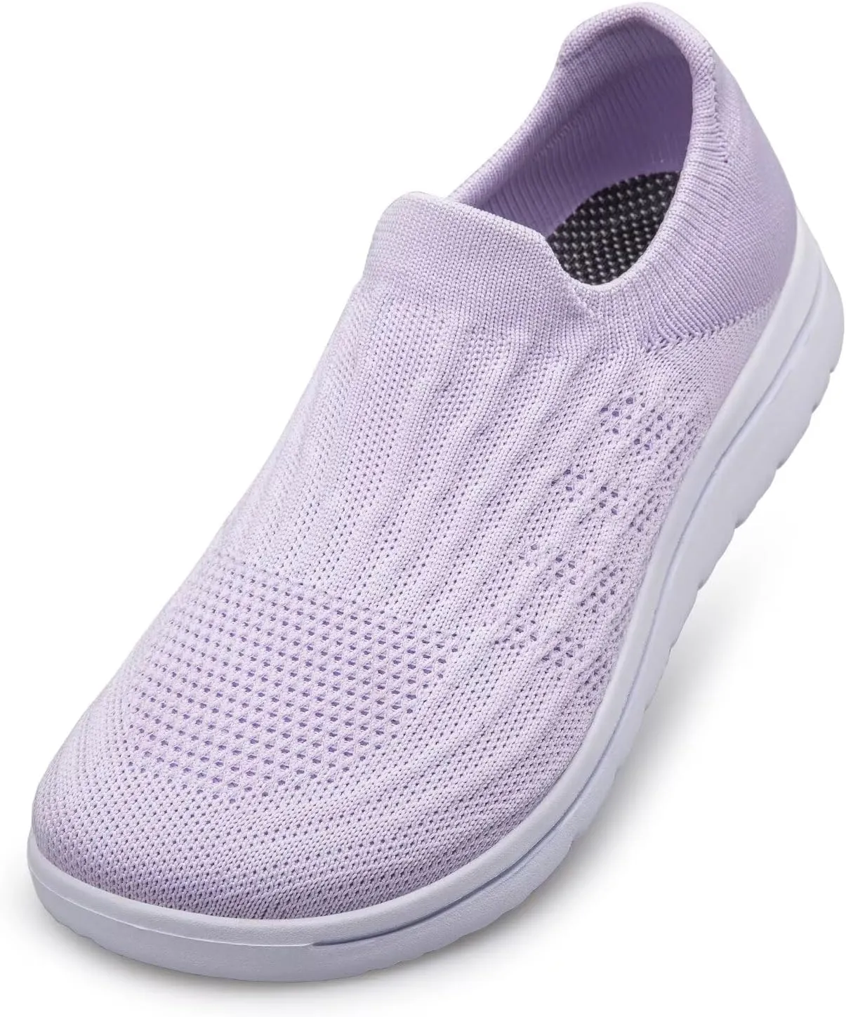 Wide Toe Shoes Women Barefoot Sneakers Mesh Flat Casual Pull-on Lightweight Breathable Comfortable