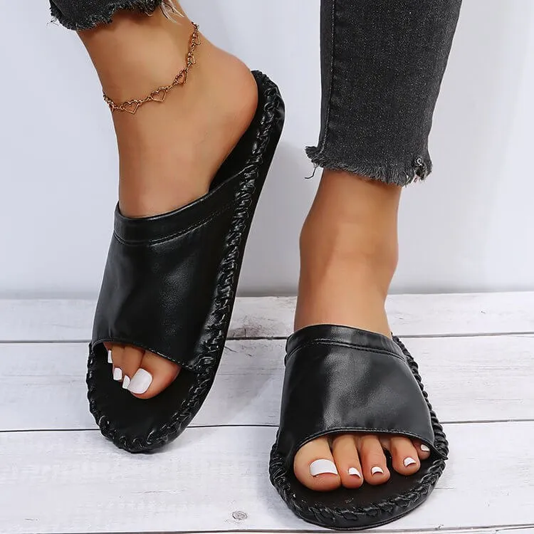 Women Colorful Comfortable Flat Slippers