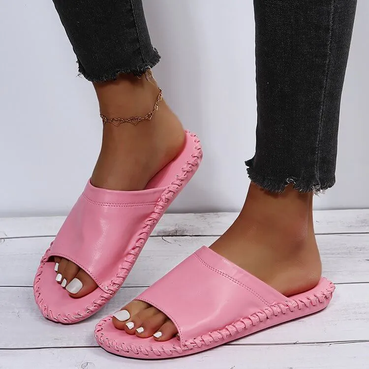 Women Colorful Comfortable Flat Slippers