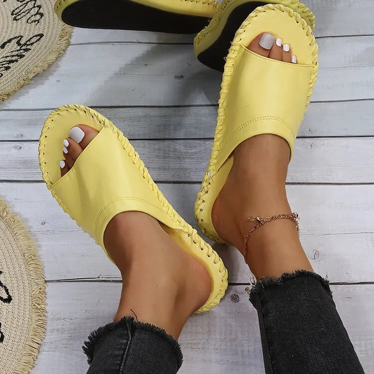 Women Colorful Comfortable Flat Slippers