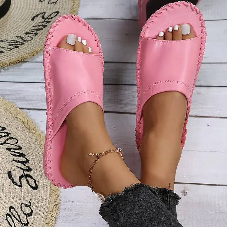 Women Colorful Comfortable Flat Slippers