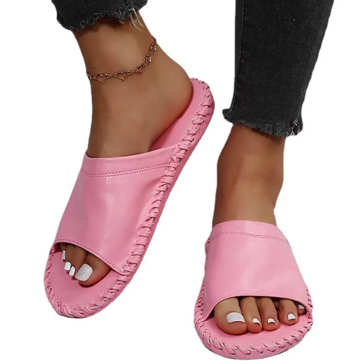 Women Colorful Comfortable Flat Slippers