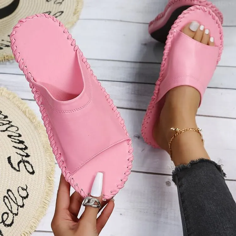 Women Colorful Comfortable Flat Slippers