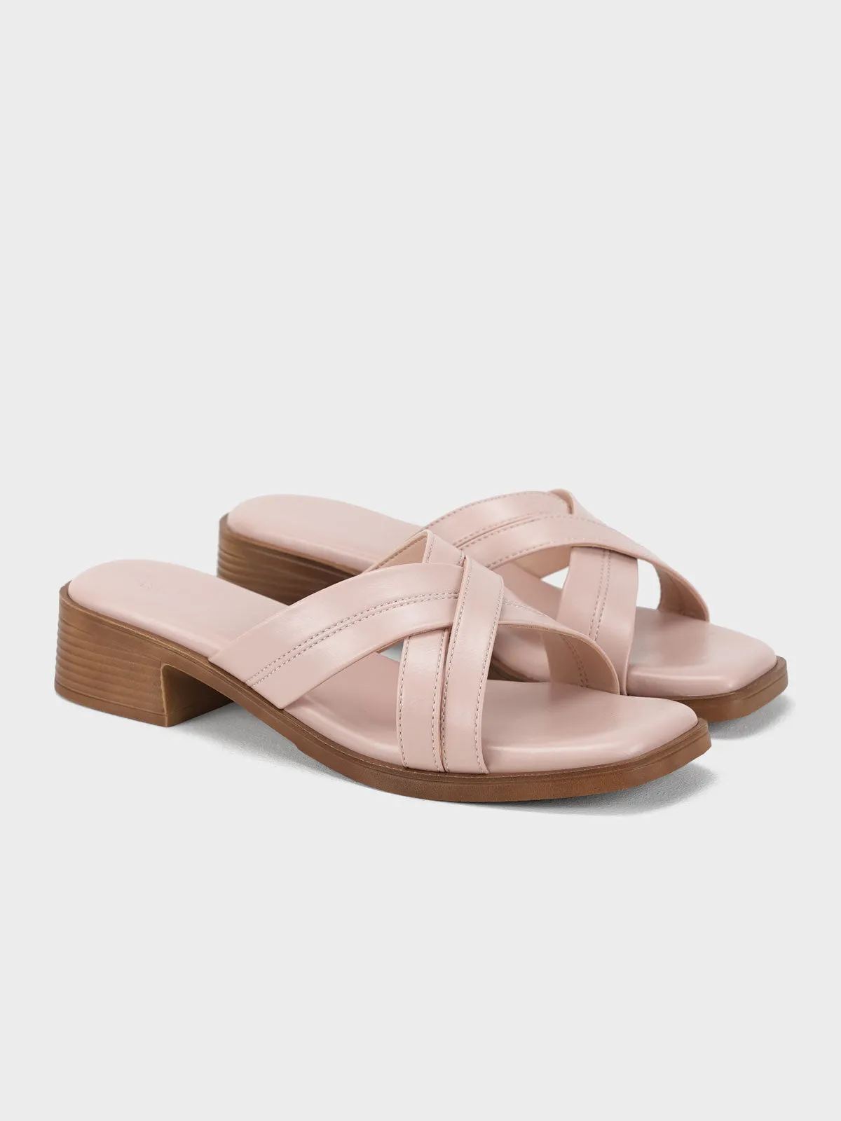 Women "DERON" Elegant Block Heel Sandals