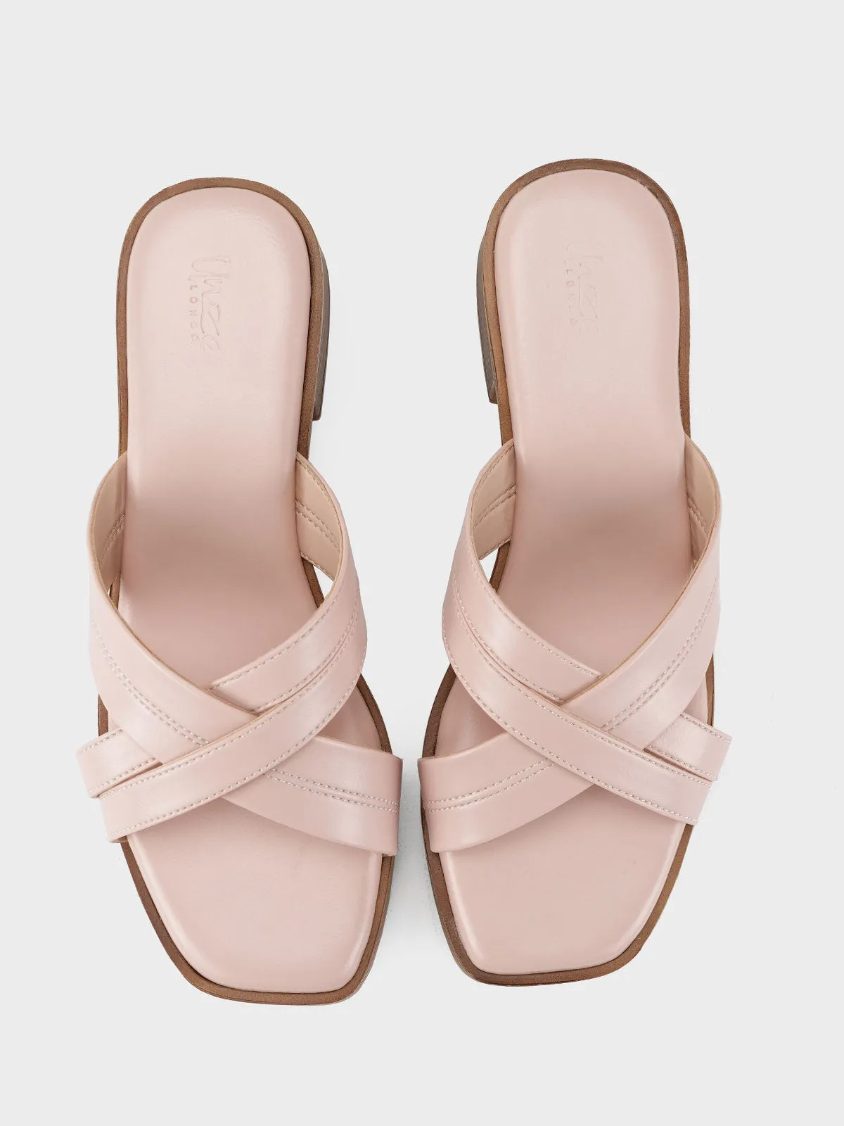 Women "DERON" Elegant Block Heel Sandals