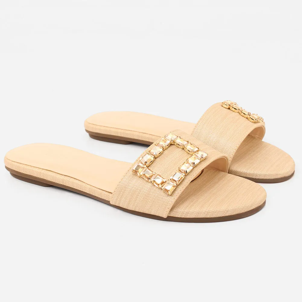 Women "IDA" Flat Slippers