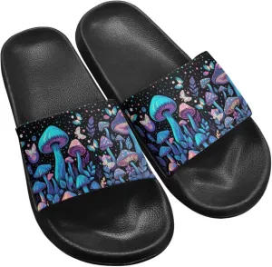 Women Slide Sandals Summer Beach Sandals Soft Lightweight Shower Shoes Casual Non Slip Slide Sandal Shower Shoes