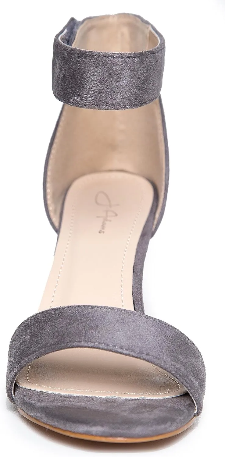 Women’s Ankle Strap Open Peep Toe High Heels | Dress, Wedding, Party Heeled Sandals | Elegant, Comfortable & Strappy