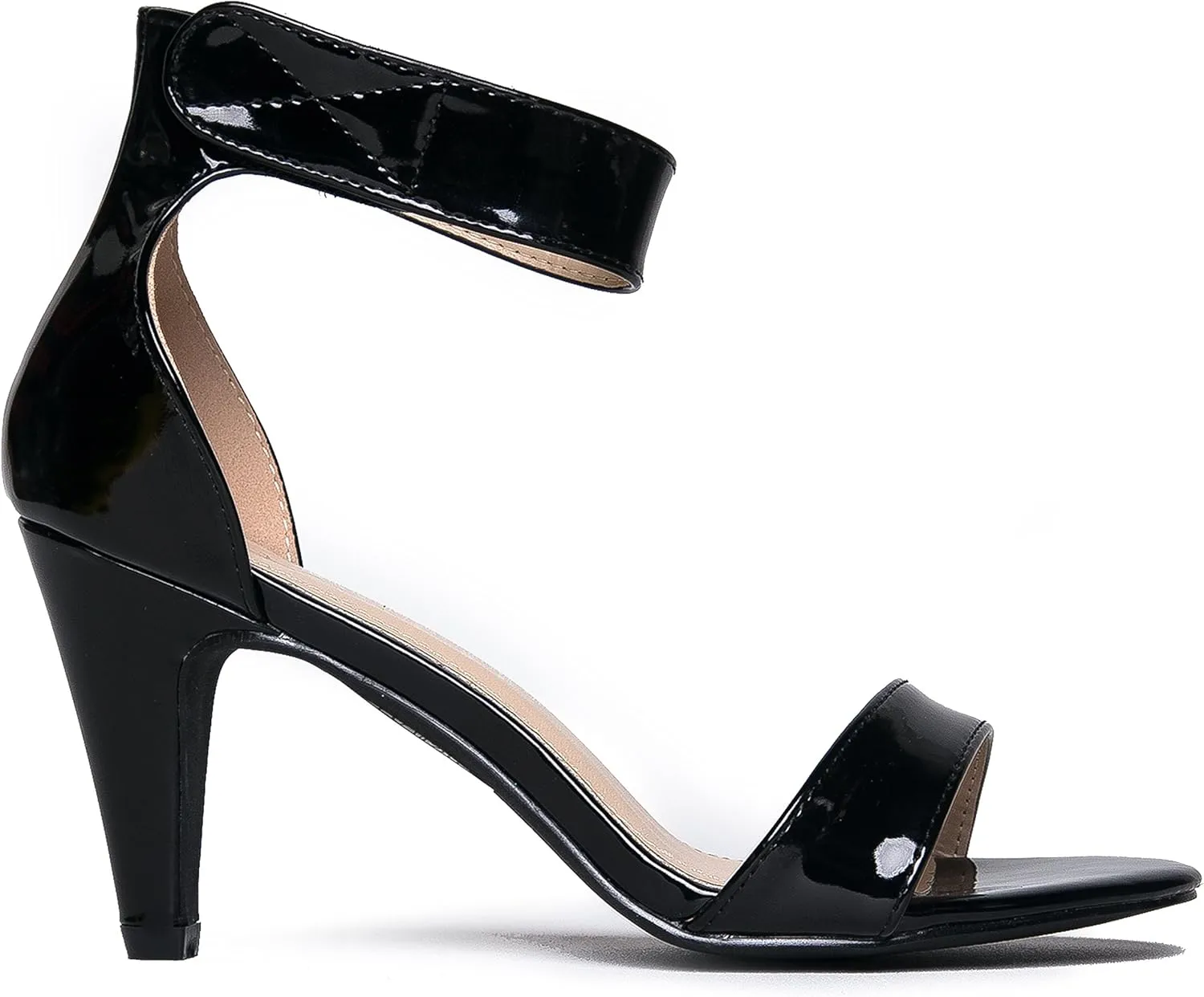 Women’s Ankle Strap Open Peep Toe High Heels | Dress, Wedding, Party Heeled Sandals | Elegant, Comfortable & Strappy