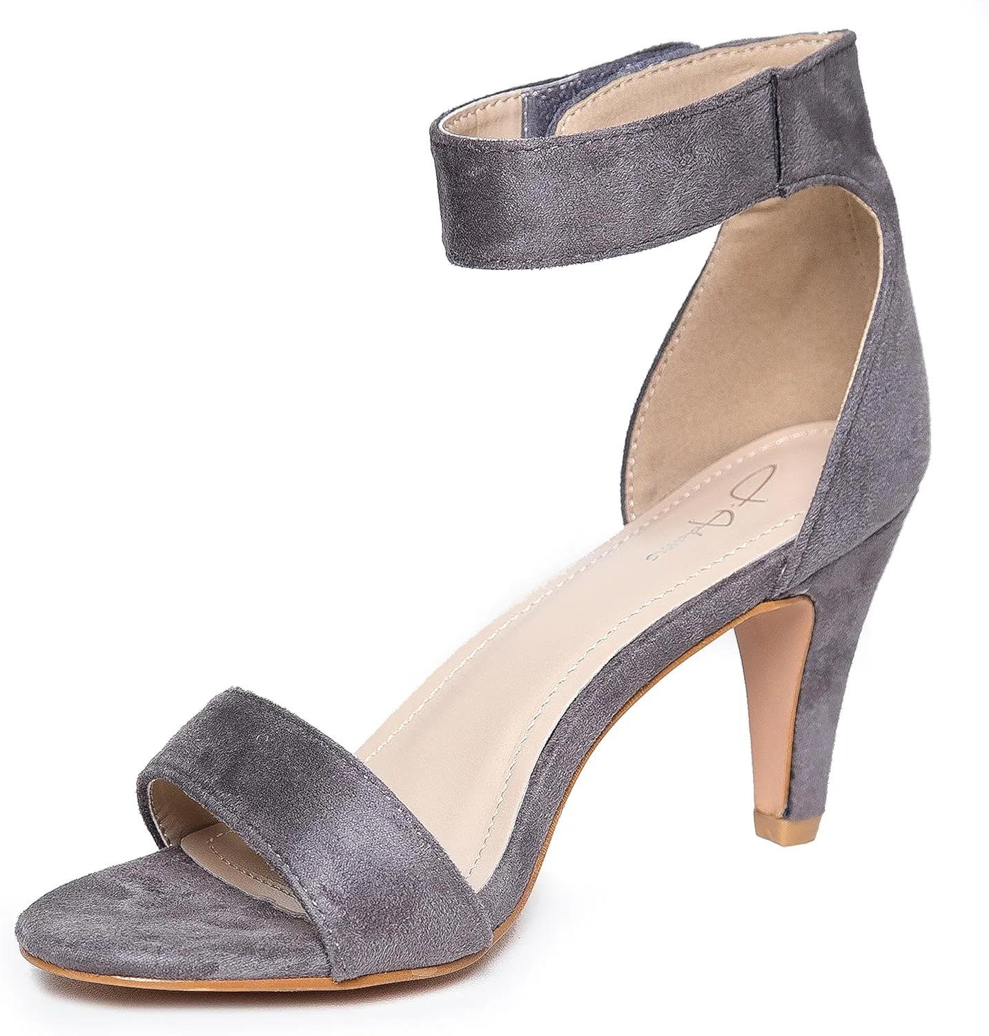 Women’s Ankle Strap Open Peep Toe High Heels | Dress, Wedding, Party Heeled Sandals | Elegant, Comfortable & Strappy