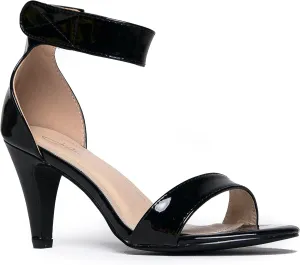 Women’s Ankle Strap Open Peep Toe High Heels | Dress, Wedding, Party Heeled Sandals | Elegant, Comfortable & Strappy