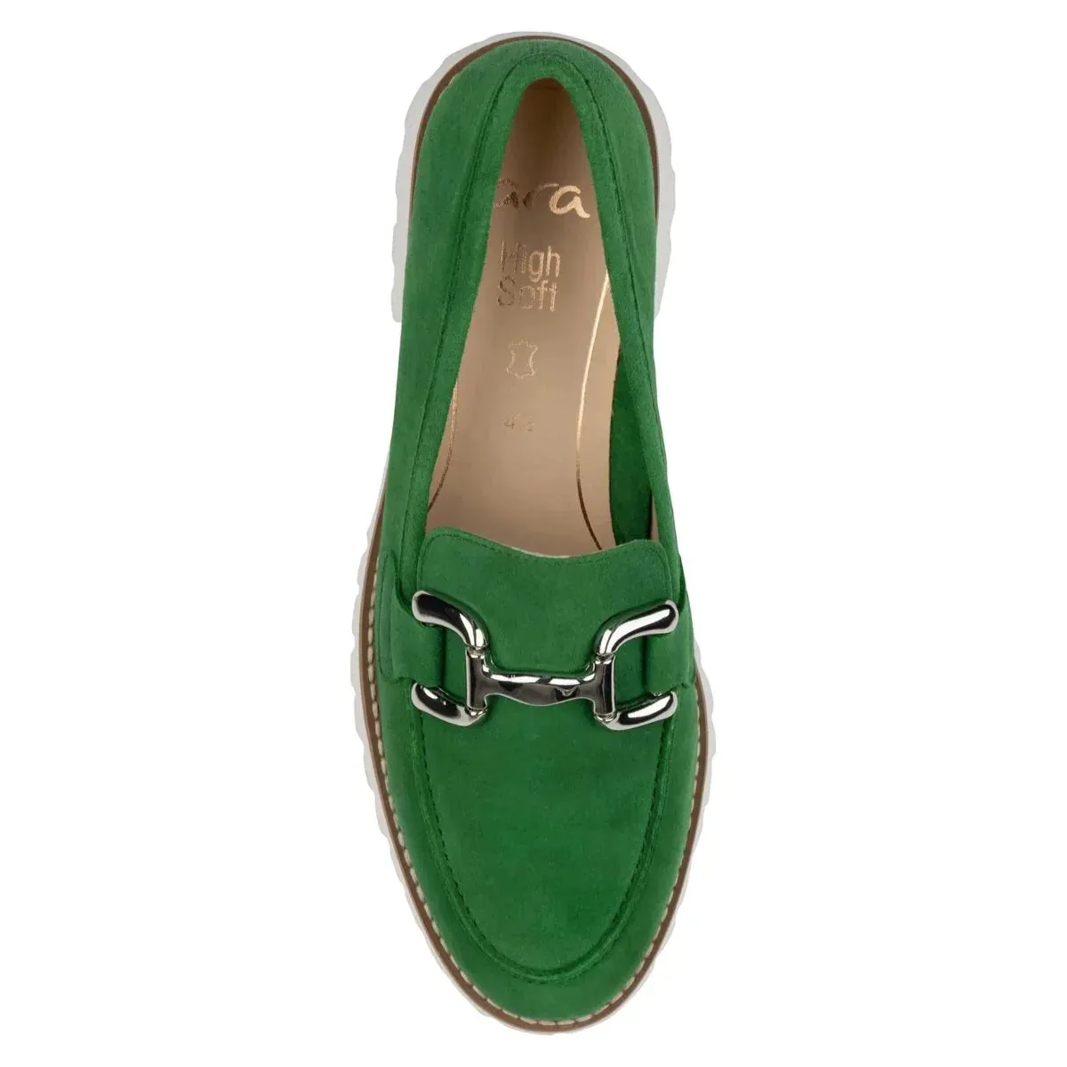 WOMEN'S ARA KIANA BUCKLE LOAFER | GRASS