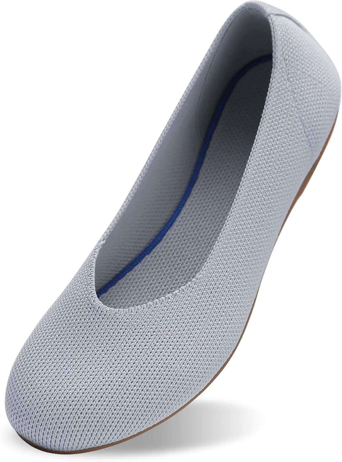 Women's Ballet Flat Dressy Casual Knit Shoes Round Toe Women Mesh Flats