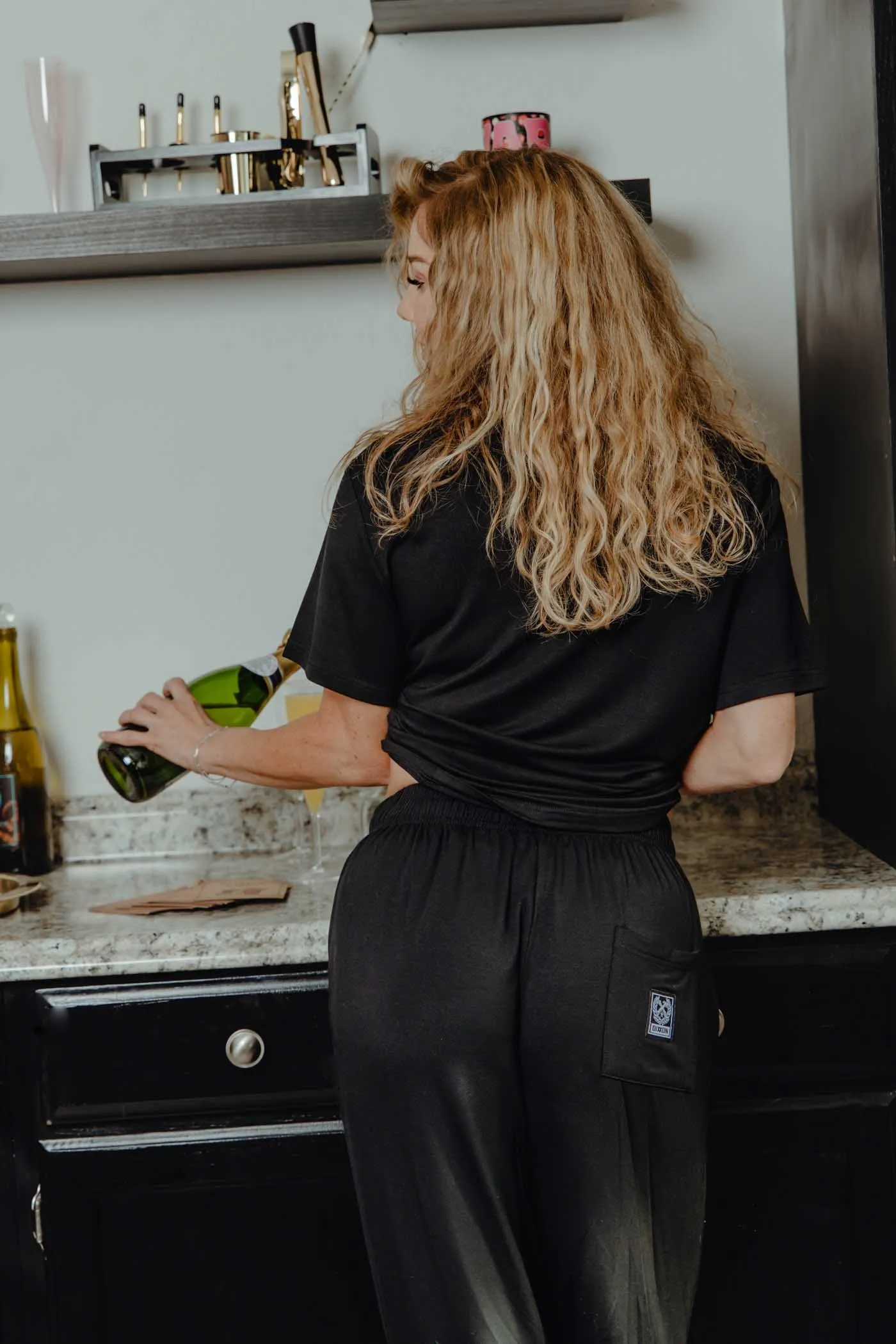 Women's Black Pajama Pants