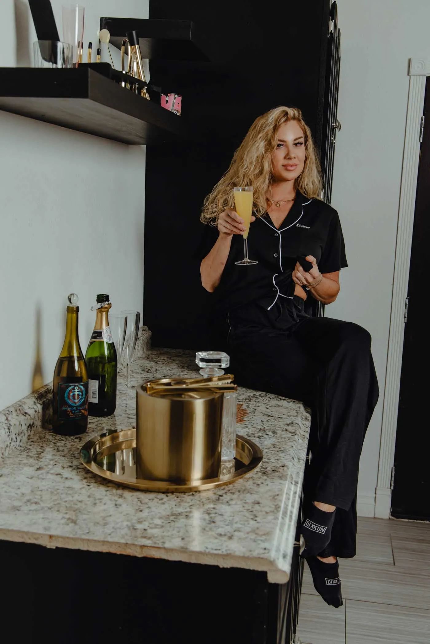Women's Black Pajama Pants