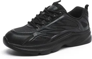 Womens Breathable Mesh Lace Up Walking Shoes Classic Lightweight Soft Athletic Tennis Running Shoes Casual Memory Foam Sneakers