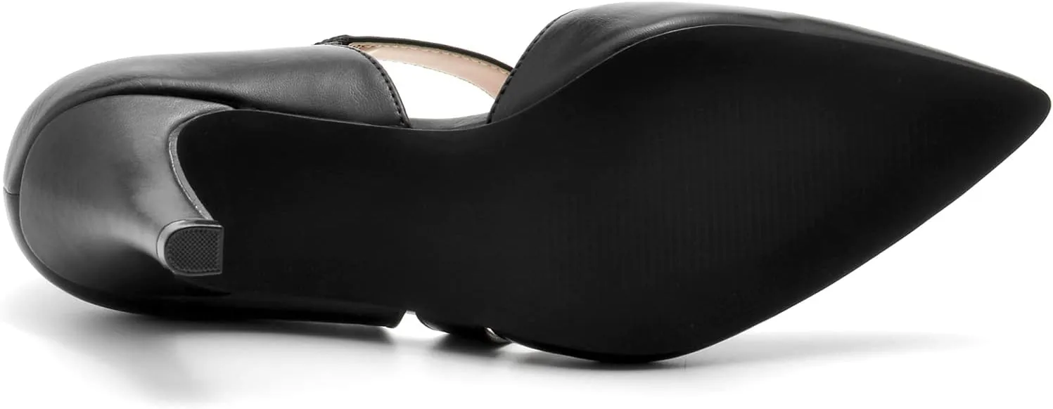 Women's Closed Toe Heel Pumps