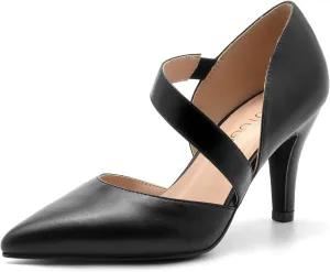 Women's Closed Toe Heel Pumps