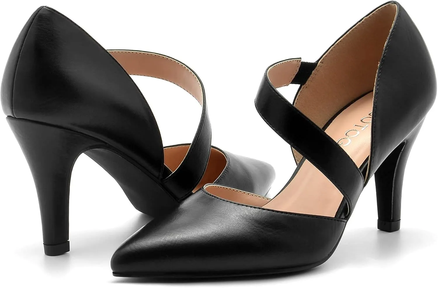 Women's Closed Toe Heel Pumps