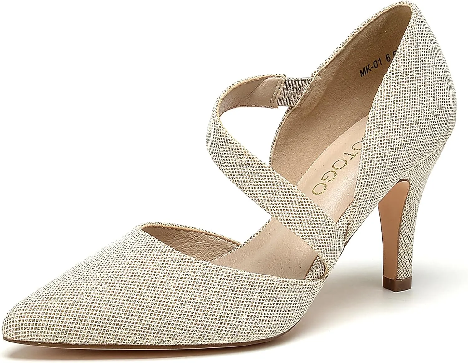 Women's Closed Toe Heel Pumps
