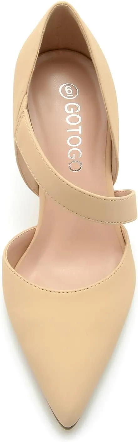 Women's Closed Toe Heel Pumps